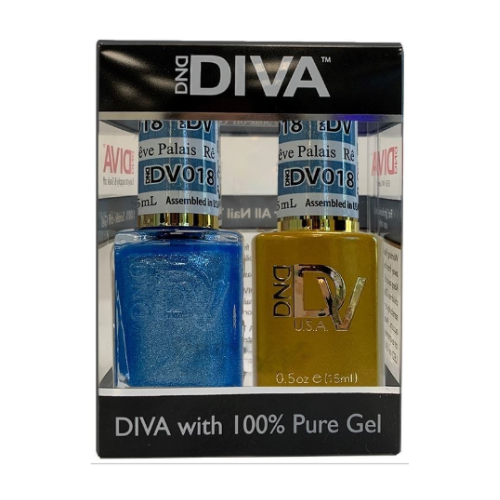 DND Gel & Polish Diva Duo - 018 Reve Palais