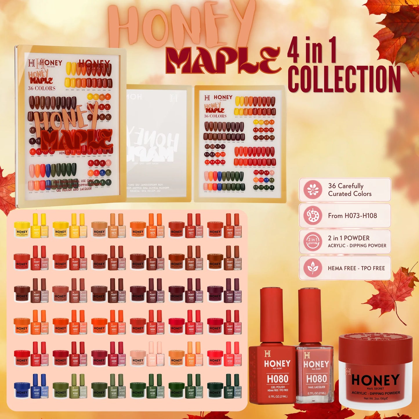 HONEY MAPLE 4 IN 1 COLLECTION
