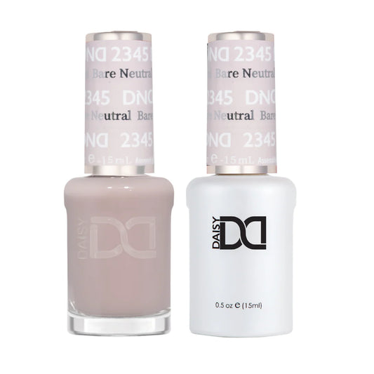 DND Gel & Lacquer Duo - Bare Neutral #2345