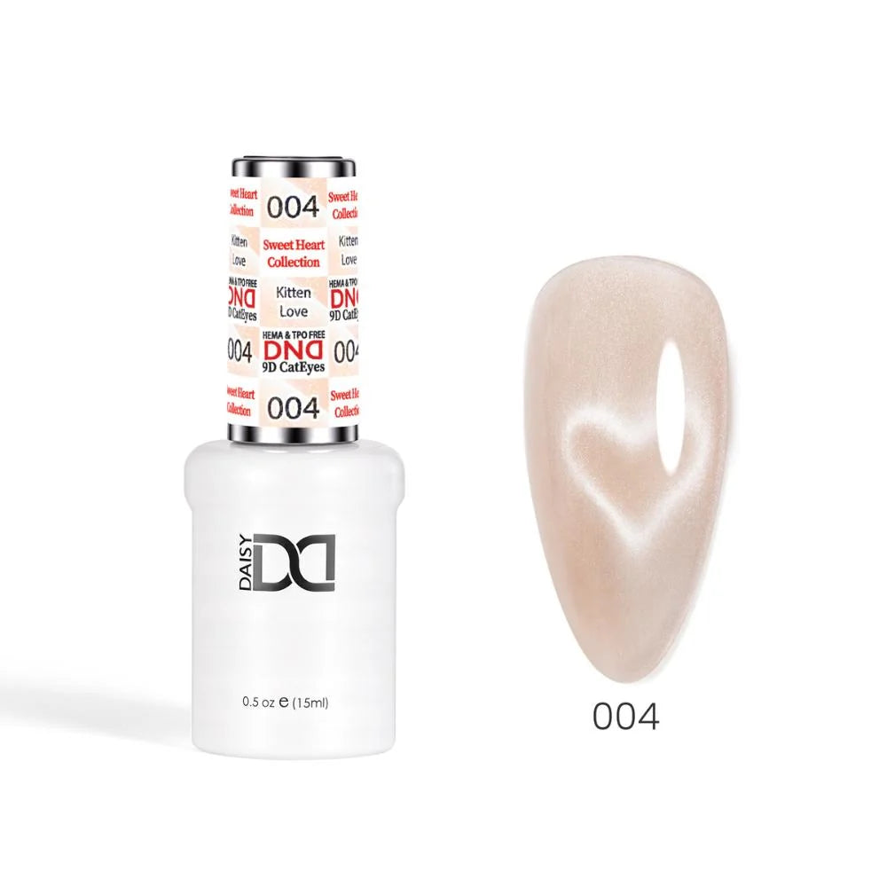 DND HEMA & TPO FREE 9D CAT EYE - 004 KITTEN LOVE