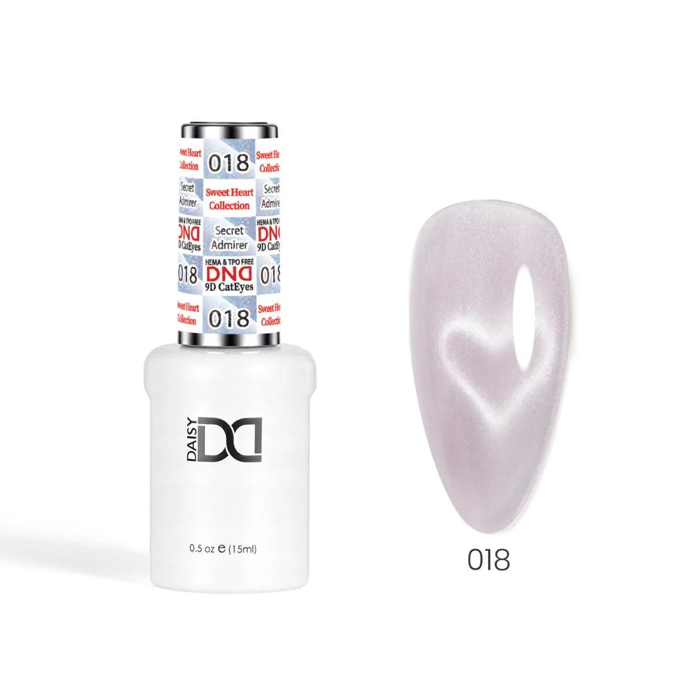 DND HEMA & TPO FREE 9D CAT EYE - 018 Secret Admirer