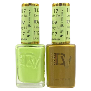 DND Gel & Polish Diva Duo - 117 Dewy Limeade
