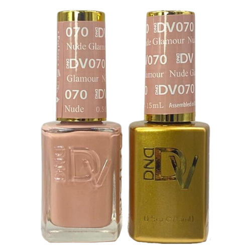 DND Gel & Polish Diva Duo - 070 Nude Glamour - Nex Beauty Supply