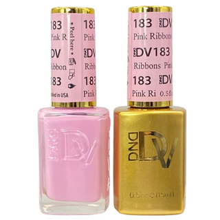 DND Gel & Polish Diva Duo - 183 Pink Ribbons