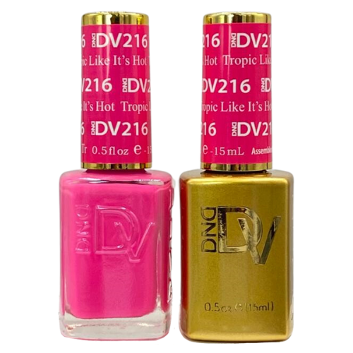 DND Gel & Polish Diva Duo - 216 Tropic Like It's Hot - Nex Beauty Supply