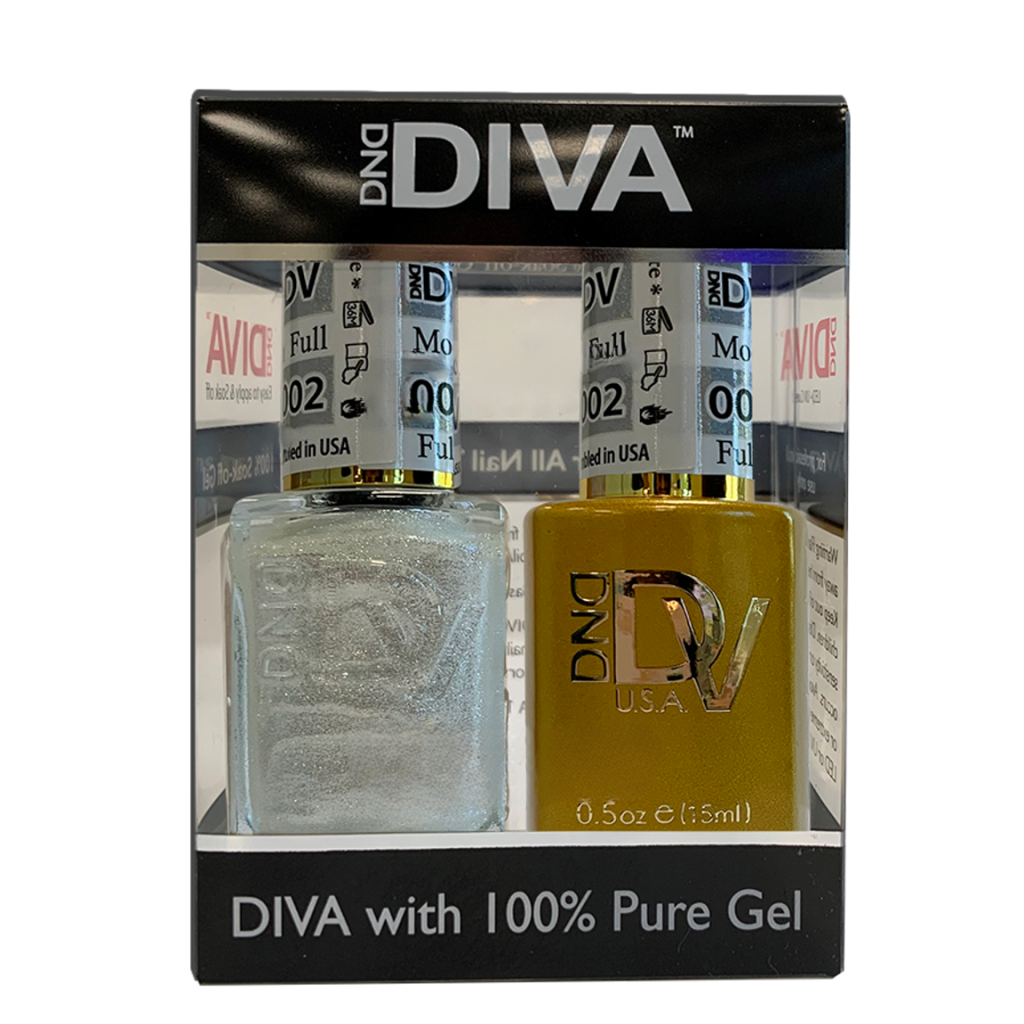 DND Gel & Polish Diva Duo - 002 Full Moon