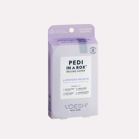 Voesh Pedi In A Box DELUXE (4 Steps) Case/50packs - Nex Beauty Supply