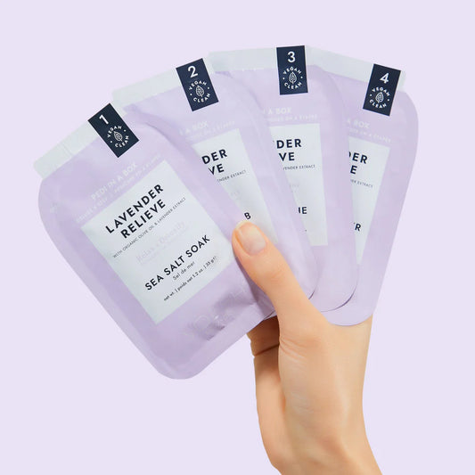 Voesh Pedi In A Box DELUXE (4 Steps) Case/50packs - Nex Beauty Supply