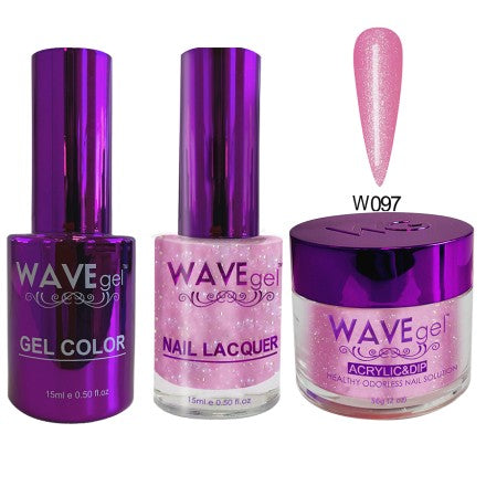 WAVEGEL SIMPLICITY 3-IN-1 : W97 GLOSSY PINK - Nex Beauty Supply