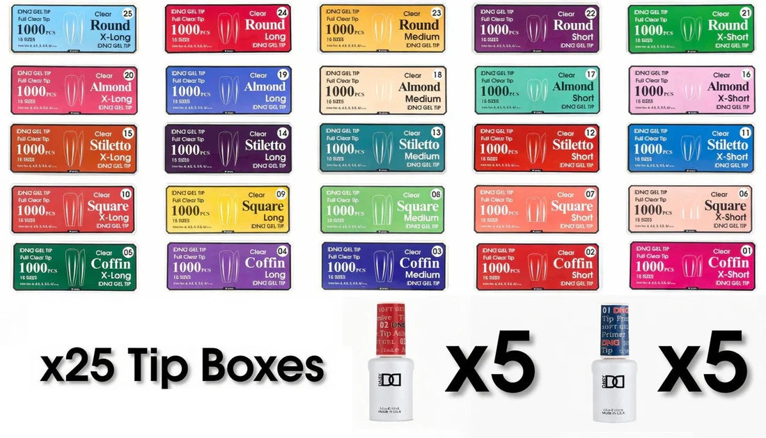 DND Gel Tip Box