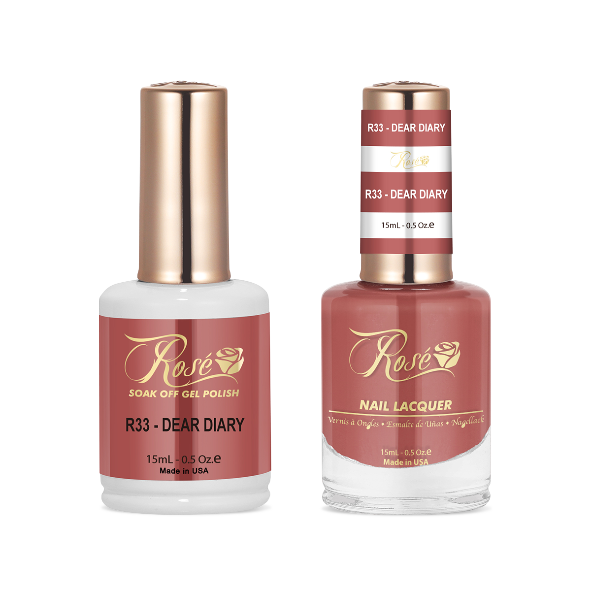 iGel Rose Duo - R033 Dear Diary