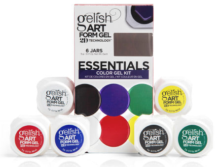 Gelish Art Form Gel 2D ESSENTIALS COLOR GEL KIT