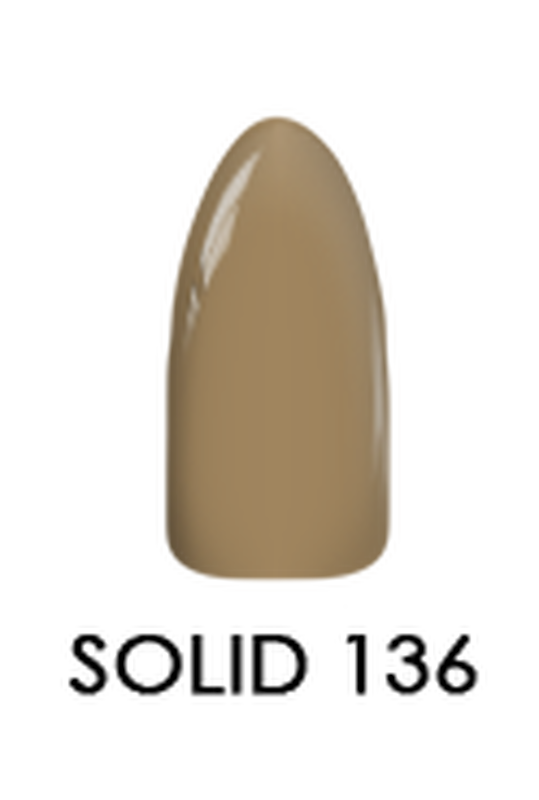 Chisel Acrylic & Dipping Solid #136