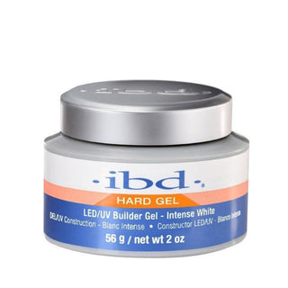 Ibd Hard Gel LED/UV Builder Gel - Intense White 56g/2 oz