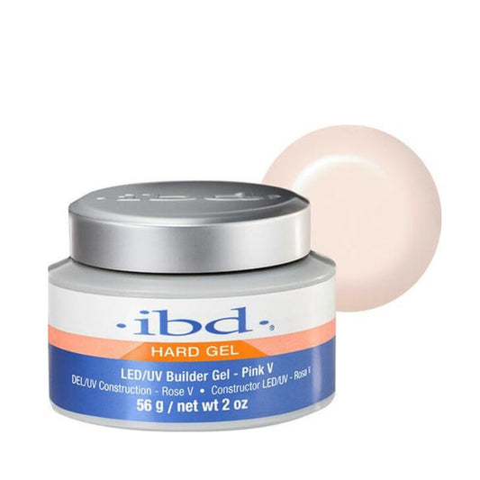 Ibd Hard Gel LED/UV Builder Gel - Pink V 56g/2 oz - Nex Beauty Supply