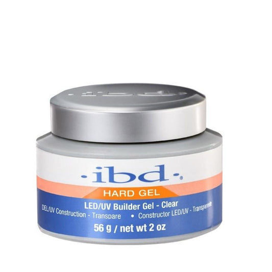Ibd Hard Gel LED/UV Builder Gel - Clear - Nex Beauty Supply