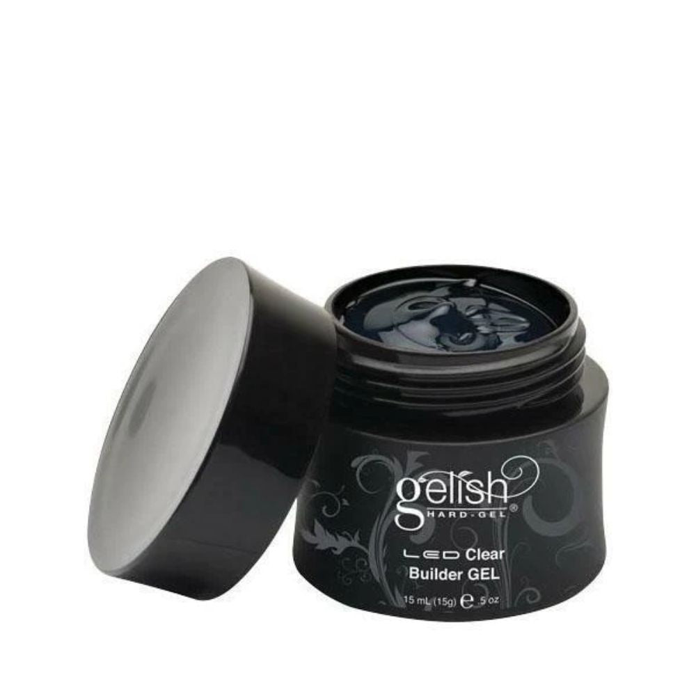 Gelish Hard Gel LED Clear Builder Gel 0.5 oz