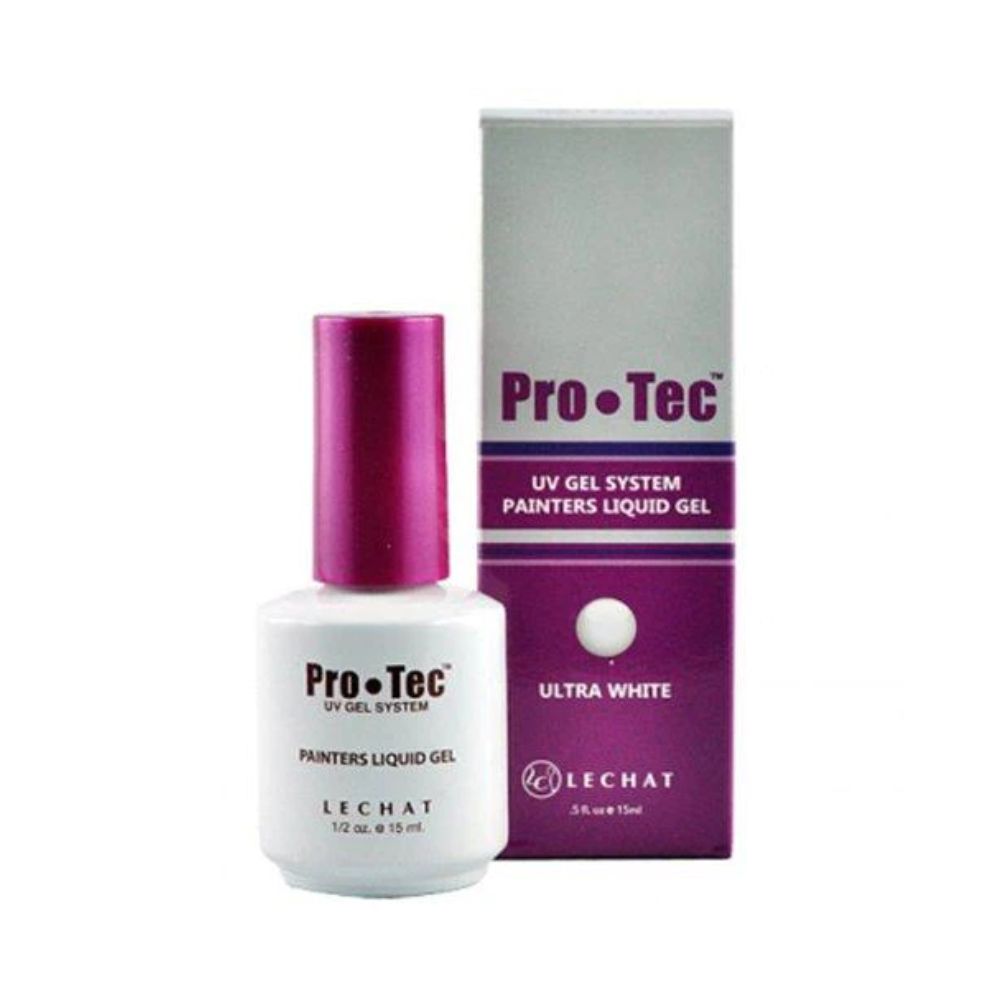 LeChat Pro-Tec Painter Liquid Gel - Ultra White - .5 oz