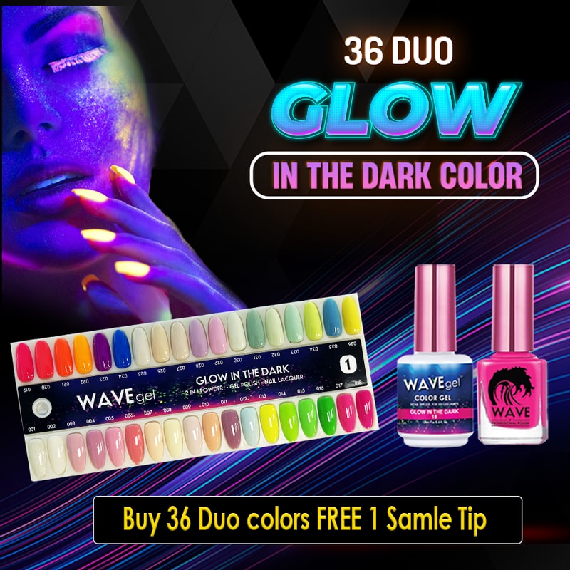 Wavegel Glow in The Dark Full Collection 36