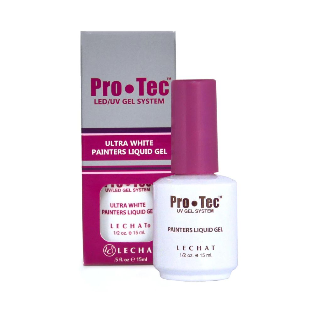 LeChat Pro-Tec Painter Liquid Gel - Ultra White - .5 oz