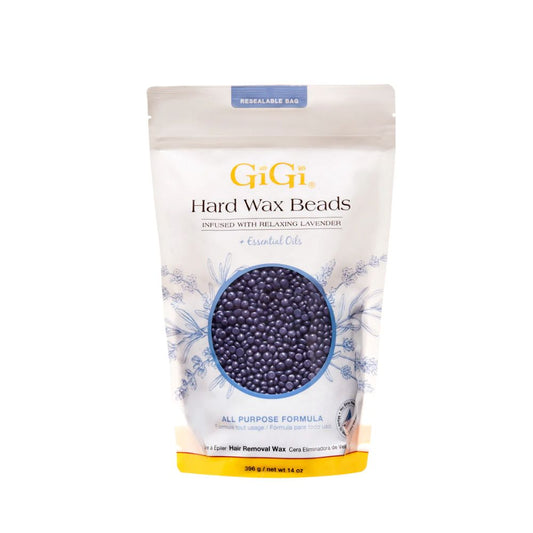 GiGi Relaxing Lavender Wax Beads, 14 Oz - Nex Beauty Supply