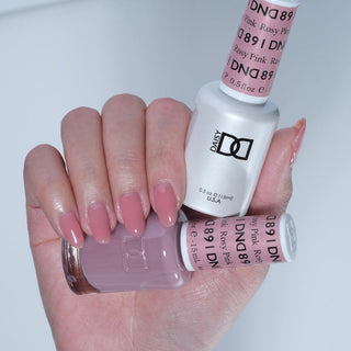 DND Gel & Lacquer Duo - Rosy Pink #891