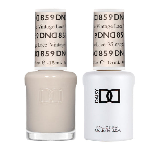 DND Gel & Lacquer Duo - Vintage Lace #859 - Nex Beauty Supply