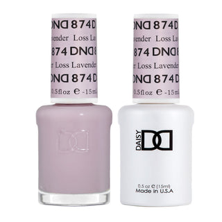 DND Gel & Lacquer Duo - Loss Lavender #874