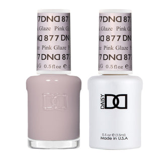 DND Gel & Lacquer Duo - Pink Glaze #877