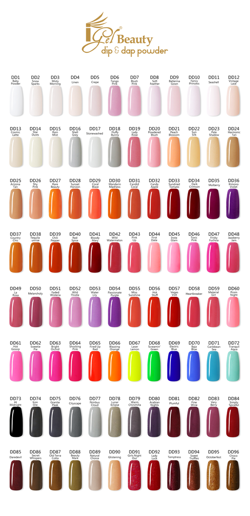 DIP & DAP TRIO (POWDER & DUO) COLLECTION 1-159 - Nex Beauty Supply