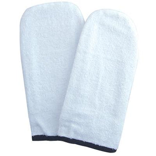 DL Professional Terry Cloth Mitts / 1 Pair - Nex Beauty Supply