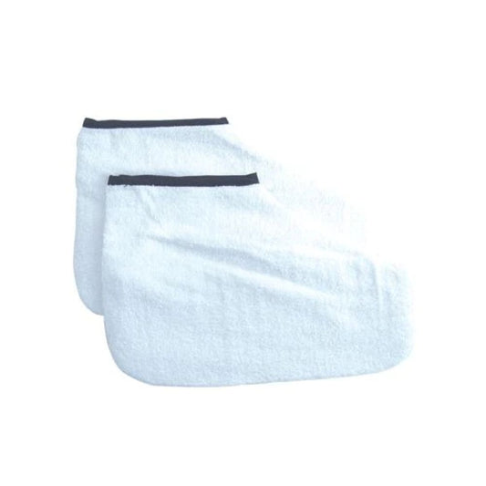 DL Professional Terry Cloth Booties/ 1 Pair - Nex Beauty Supply