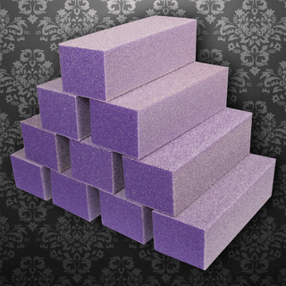 Buffer Purple White Grits-1 DOZEN - Nex Beauty Supply