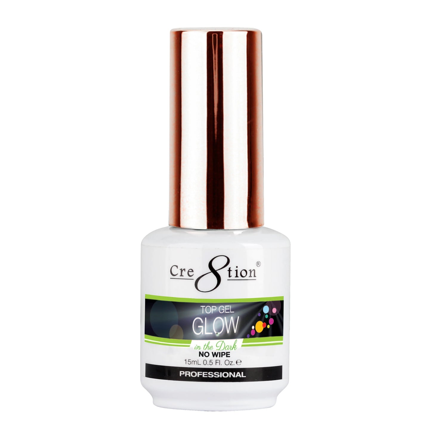 CRE8TION GLOW IN THE DARK TOP GEL 0.5 oz