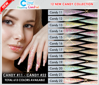 Chisel Candy New Collection - 12 colors