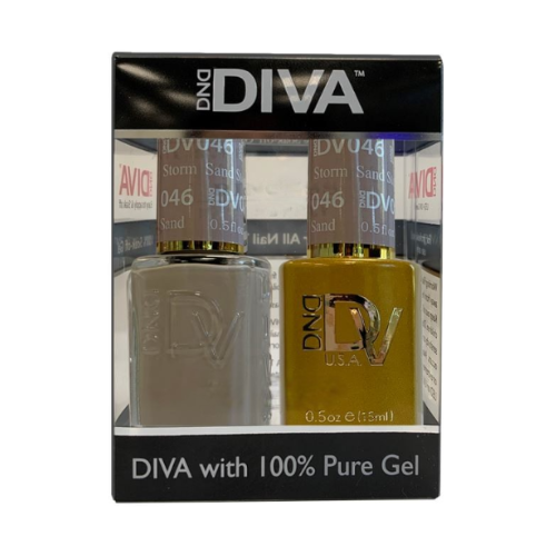 DND Gel & Polish Diva Duo - 046 Sand Storm