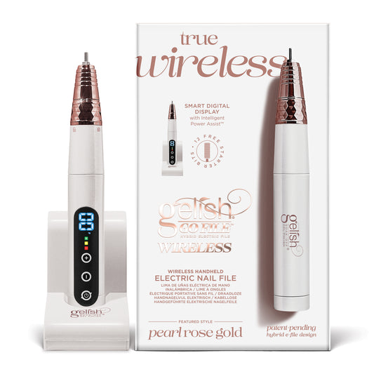 Gelish Go File Wireless Pearl Rose Gold