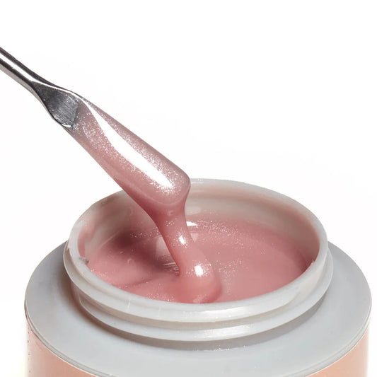 IBD Xtreme Hard Gel LED/UV Builder Gel - Champagne Sparkle 2oz