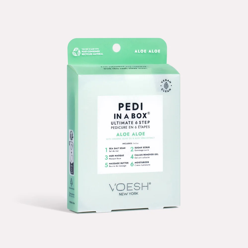 Voesh Pedi In a Box Ultimate (6 Steps)  Case (30packs)