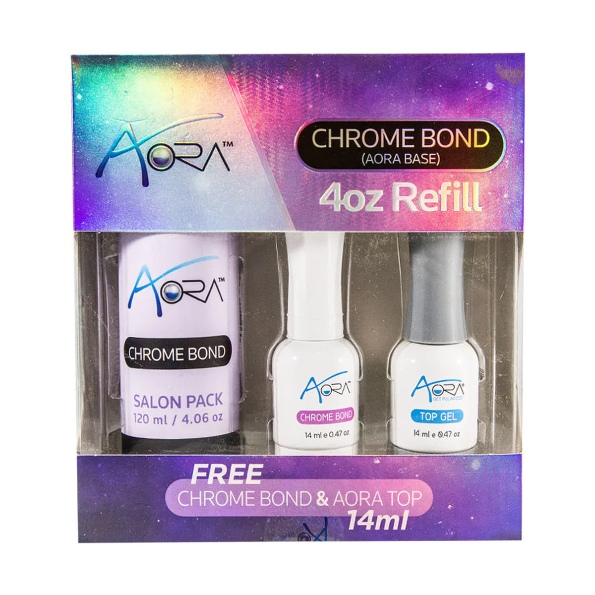 Aora Chrome Bond Kit Refill 4oz
