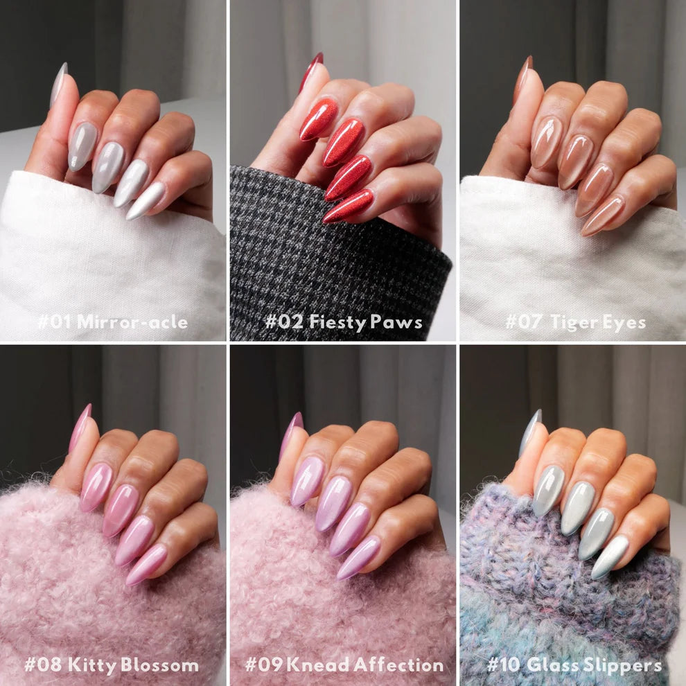 DND Diva 9D Cat Eyes Gel Polish – 18mL / 0.6 Oz – Pick Any Shade: Glassball, Candy, Daydream
