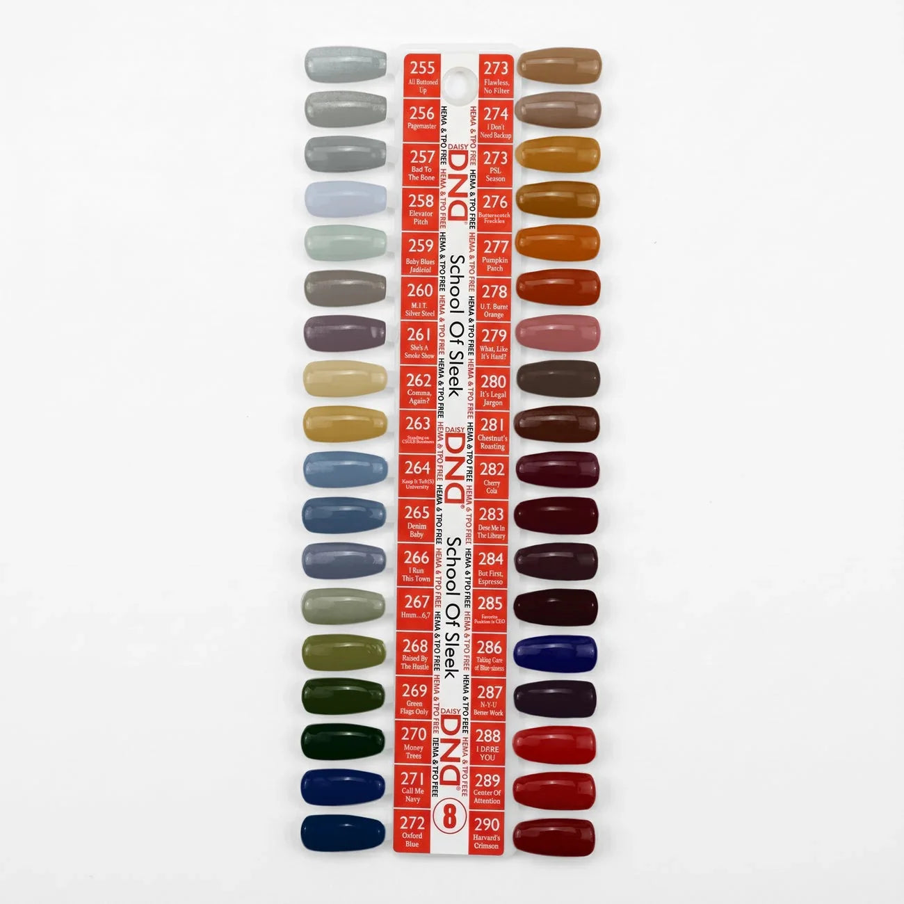DND Duo Matching Color (HEMA/TPO Free)- School Of Sleek (#255 - #290)