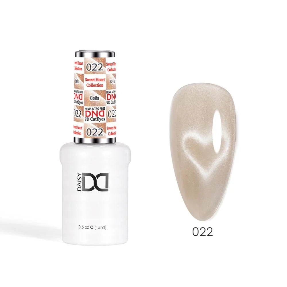 DND HEMA & TPO FREE 9D CAT EYE - 022 Bella