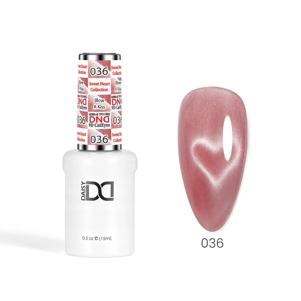 DND HEMA & TPO FREE 9D CAT EYE - 035 Blow a Kiss