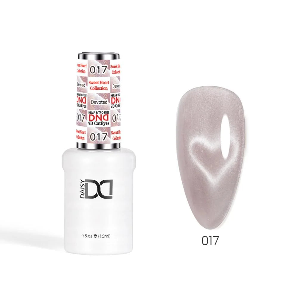 DND HEMA & TPO FREE 9D CAT EYE - 017 Devoted