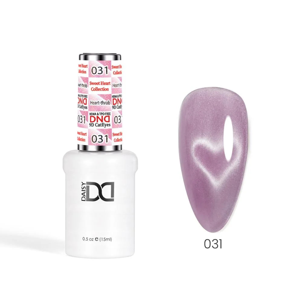 DND HEMA & TPO FREE 9D CAT EYE - 031 Heart-throb