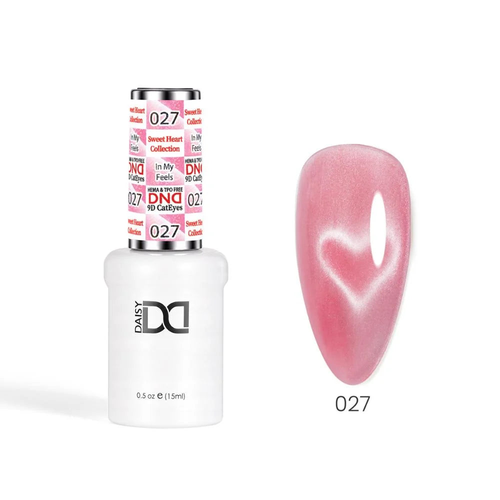 DND HEMA & TPO FREE 9D CAT EYE - 027 In My Feels