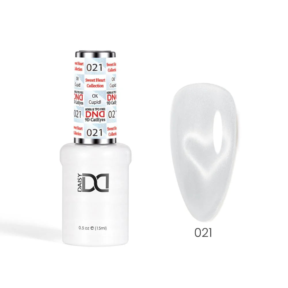 DND HEMA & TPO FREE 9D CAT EYE - 021 OK Cupid!