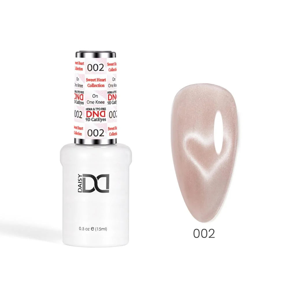 DND HEMA & TPO FREE 9D CAT EYE - 002 ON ONE KNEE