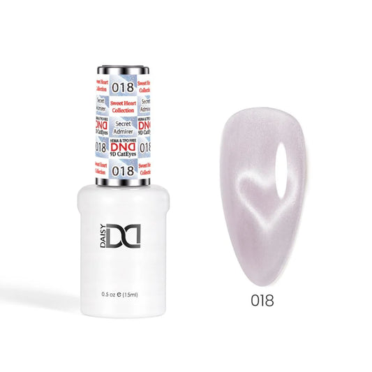 DND HEMA & TPO FREE 9D CAT EYE - 018 Secret Admirer - Nex Beauty Supply